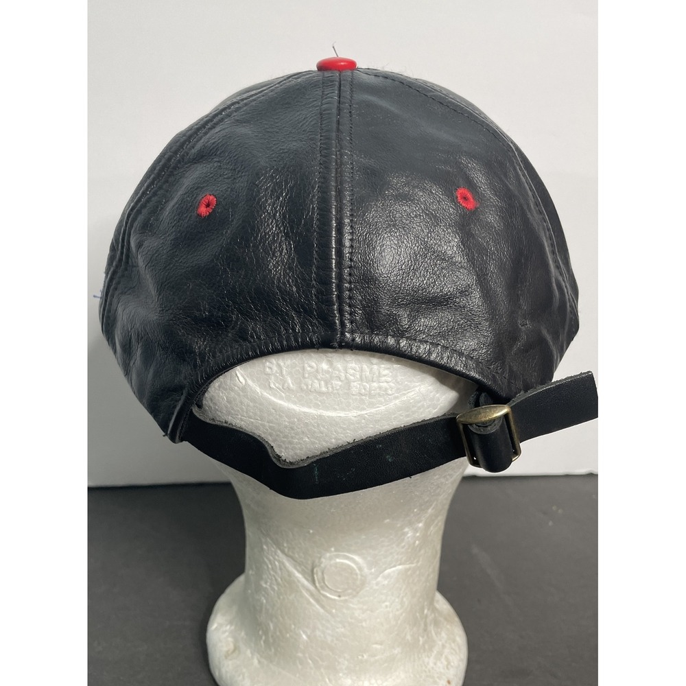 Vintage Leather Dale Earnhardt Jr #8 Bud King Of Beers Nascar Adjustable Hat Cap - Picture 3 of 7